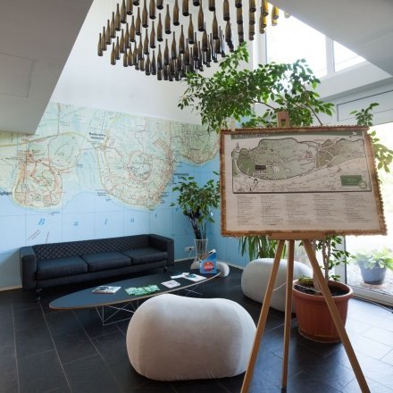 A hotel közösségi terei