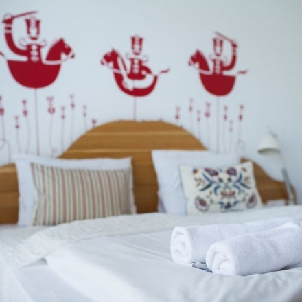 Kétágyas szoba - Rusztikus stílus